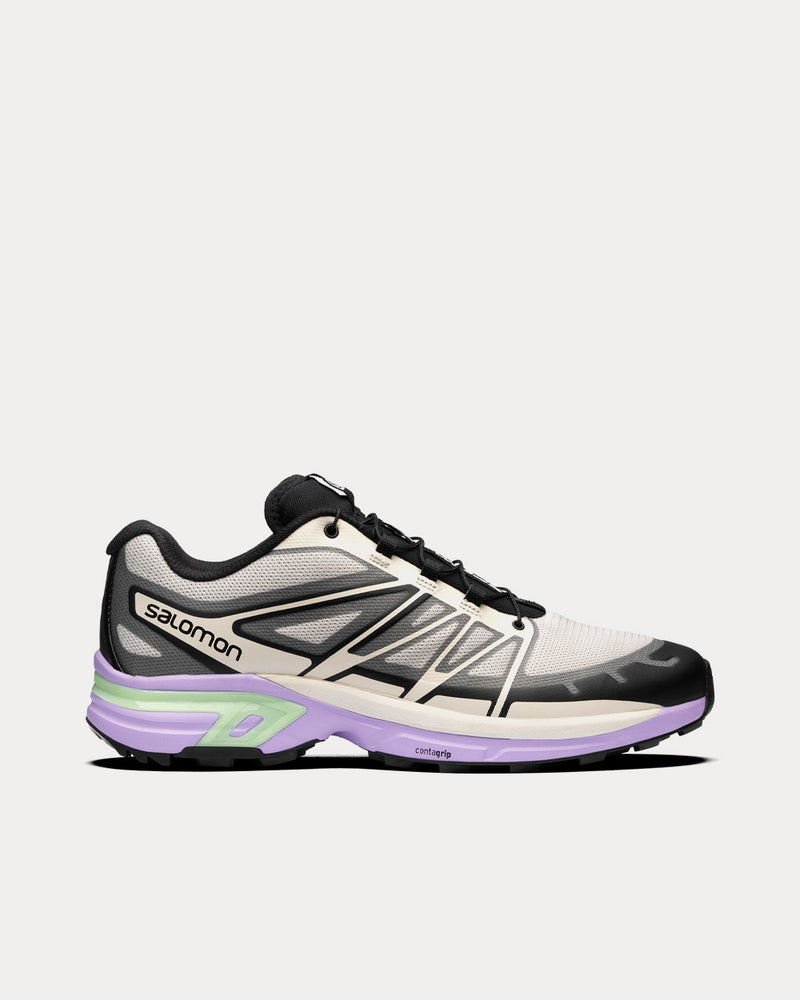 Salomon XT-Wings 2 Nimbus Cloud / Black / Patina Green Low Top Sneakers - 1