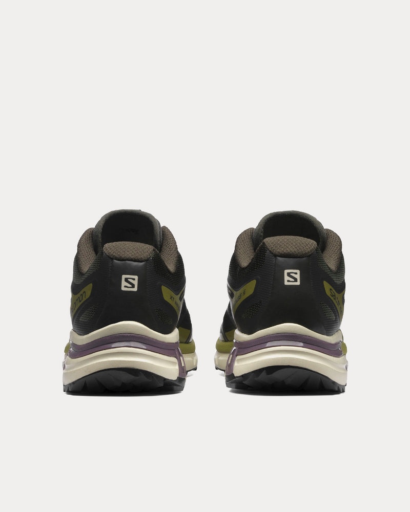 Salomon XT-Wings 2 Peat / Rainy Day / Green Moss Low Top Sneakers - 4
