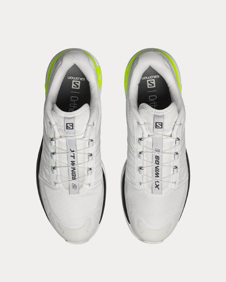 Salomon XT-Wings 2 White / Ebony / Safety Yellow Low Top Sneakers - 2