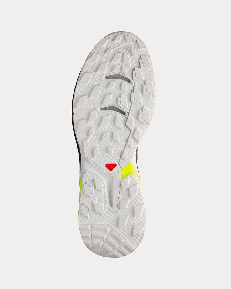 Salomon XT-Wings 2 White / Ebony / Safety Yellow Low Top Sneakers - 5