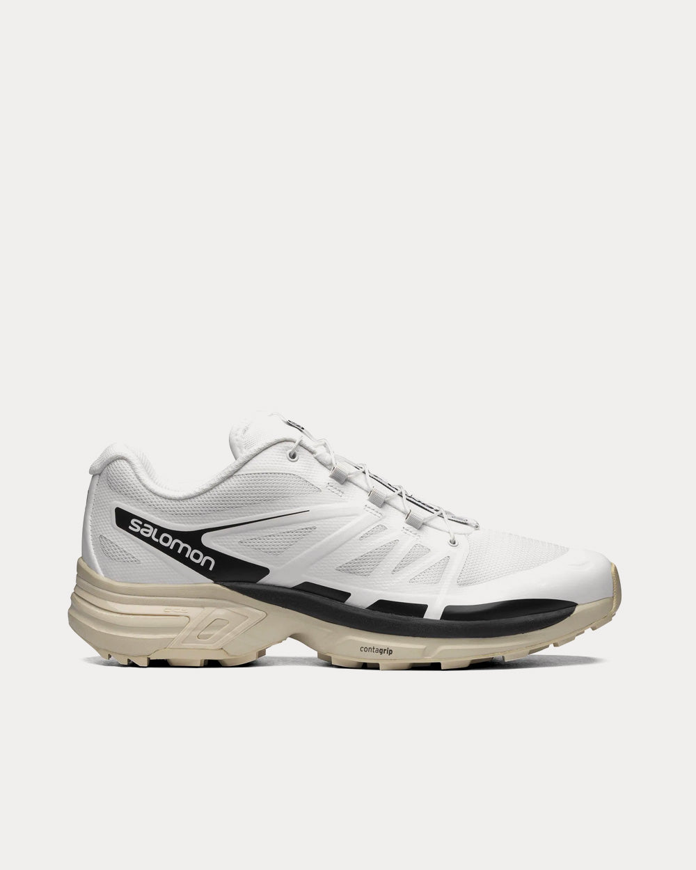 Salomon Unisex XT-Wings 2 White / Vanilla Ice / Black Low Top Sneakers