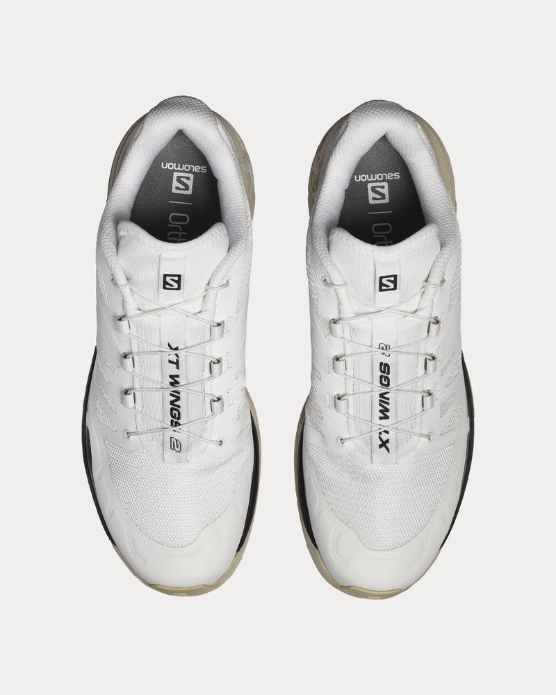Salomon XT-Wings 2 White / Vanilla Ice / Black Low Top Sneakers - 2