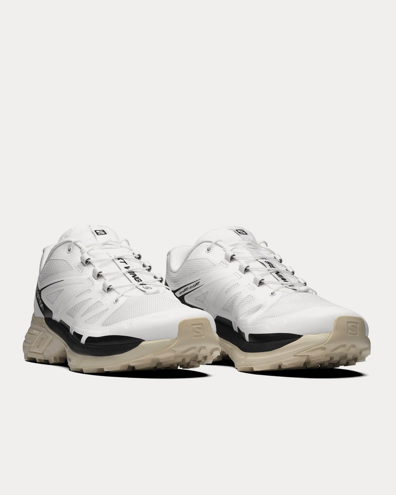 Salomon XT-Wings 2 White / Vanilla Ice / Black Low Top Sneakers - 3
