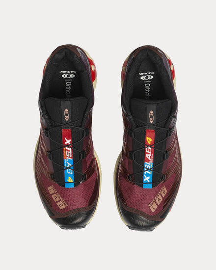 Salomon XT-4 Bitter Chocolate / Mocha Mousse / Fiery Red Low Top Sneakers - 2