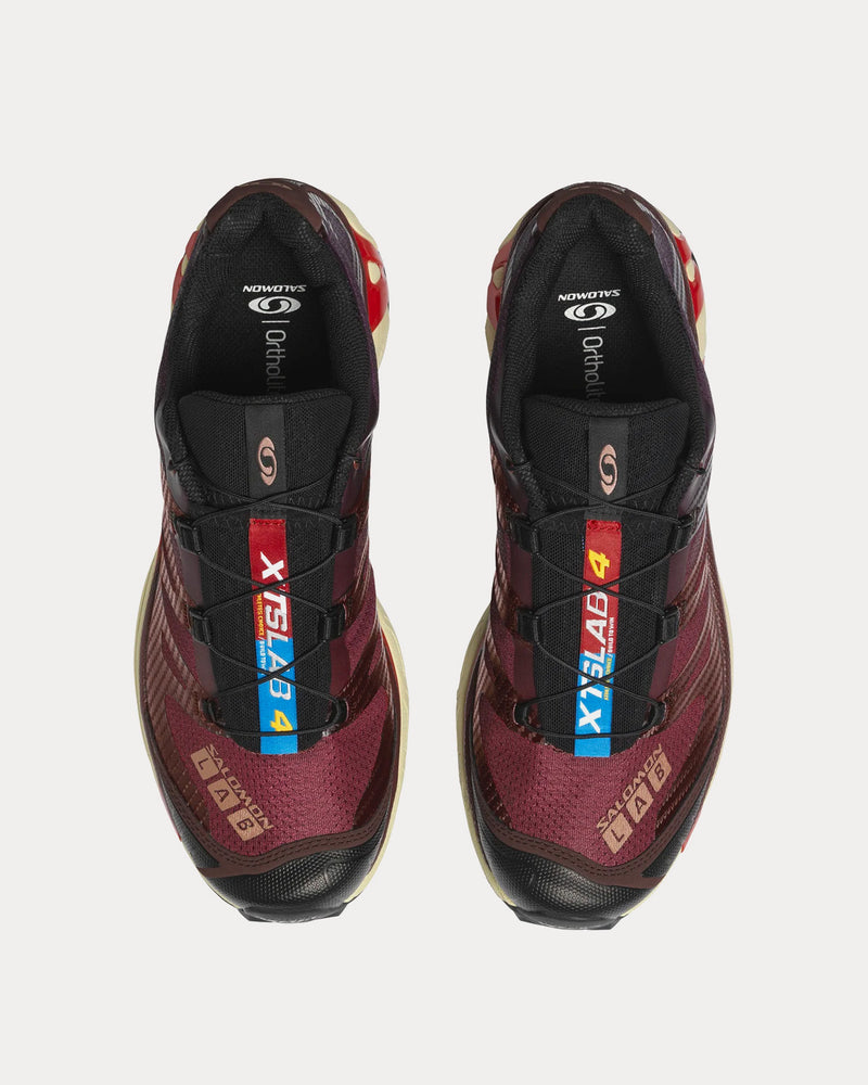 Salomon XT-4 Bitter Chocolate / Mocha Mousse / Fiery Red Low Top Sneakers - 2