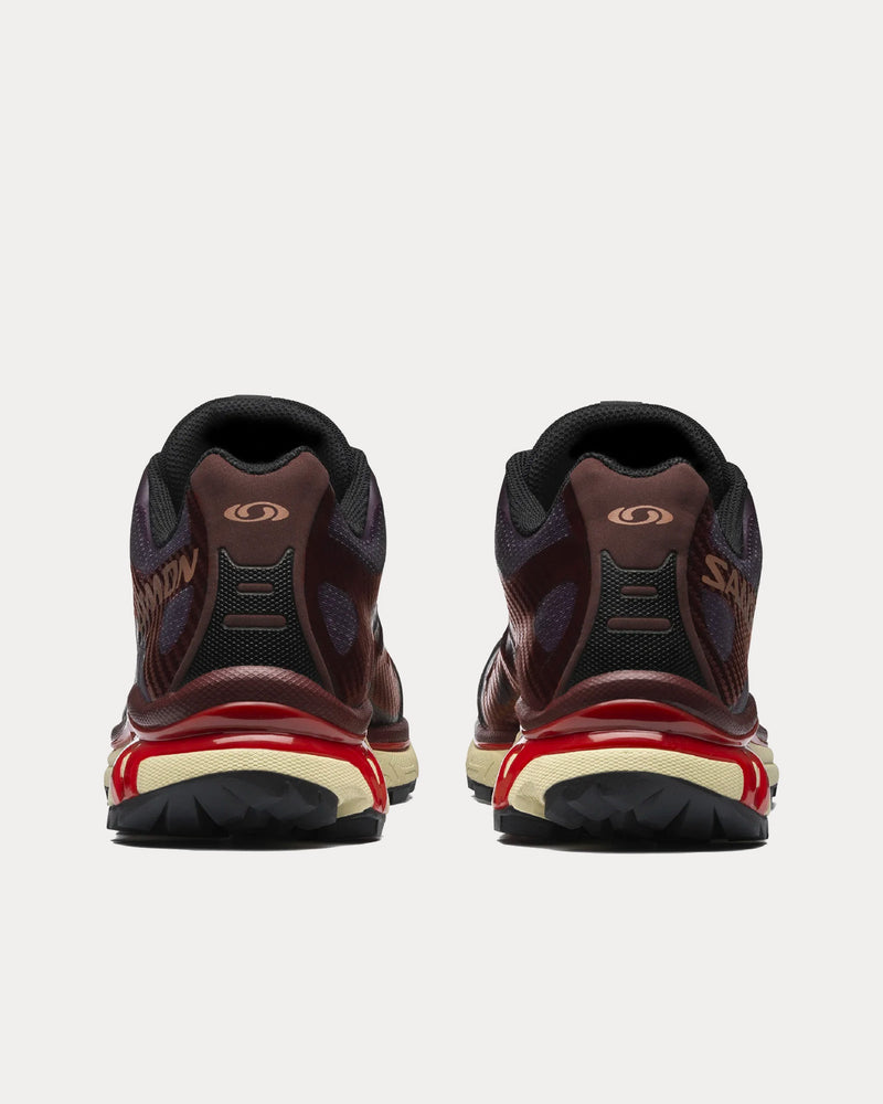 Salomon XT-4 Bitter Chocolate / Mocha Mousse / Fiery Red Low Top Sneakers - 4
