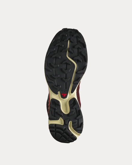 Salomon XT-4 Bitter Chocolate / Mocha Mousse / Fiery Red Low Top Sneakers - 5
