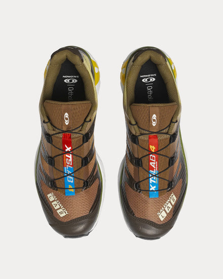 Salomon XT-4 Delicioso / Toffee / Empire Yellow Low Top Sneakers - 2