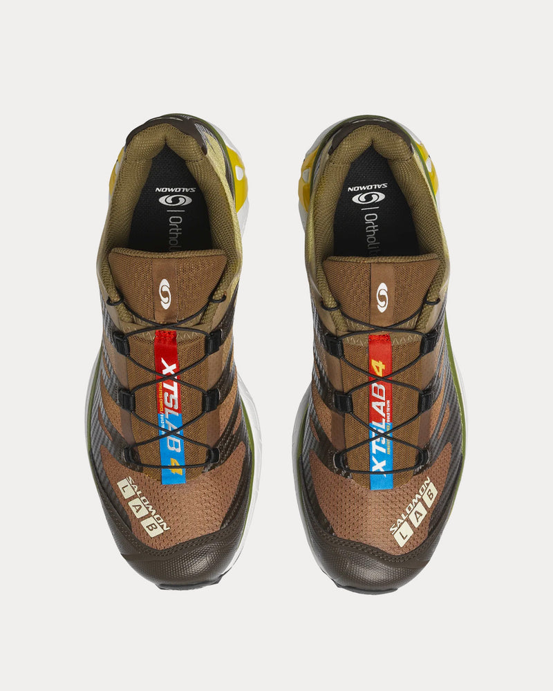 Salomon XT-4 Delicioso / Toffee / Empire Yellow Low Top Sneakers - 2