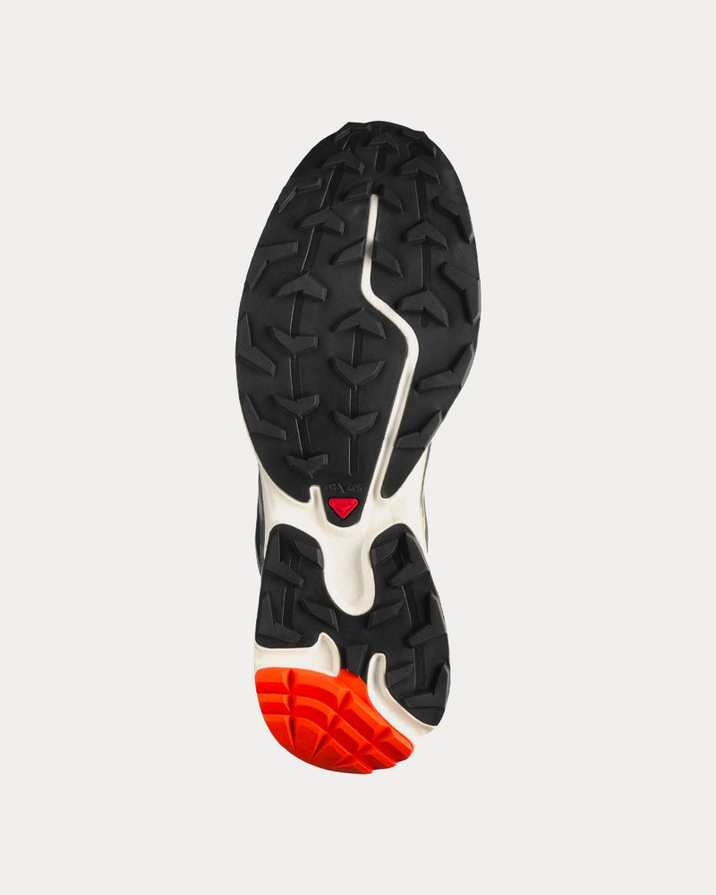 Salomon XT-6 India Ink / Safari / Red Orange Low Top Sneakers - 5