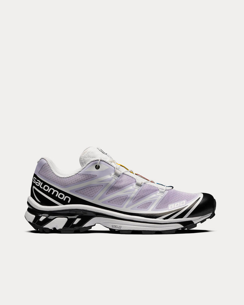 Salomon XT-6 Purple Heather / White / Black Low Top Sneakers - 1