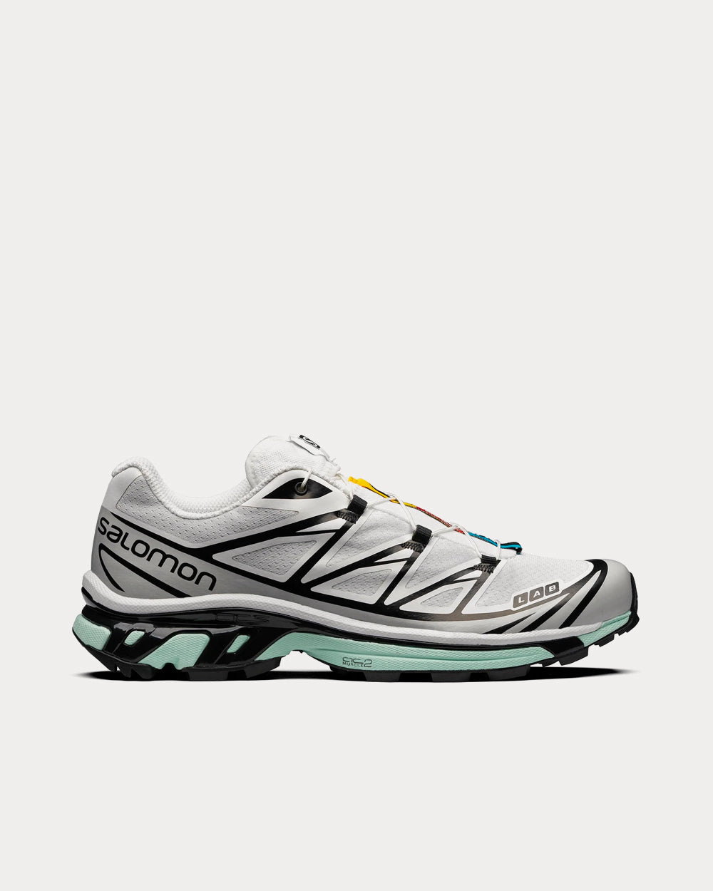 Salomon Men's XT-6 White / Lunar Rock / Icy Morn Low Top