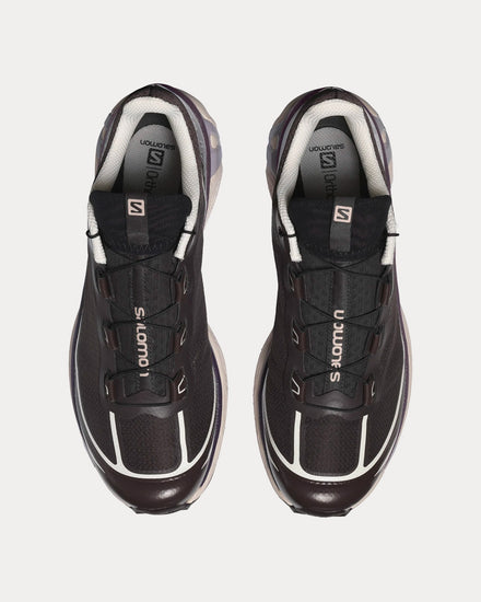 Salomon XT-6 FT Shale / Chocolate Plum / Morganite Low Top Sneakers - 2