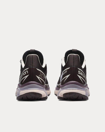 Salomon XT-6 FT Shale / Chocolate Plum / Morganite Low Top Sneakers - 4