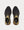 Sock Black & Gold Slip On Sneakers