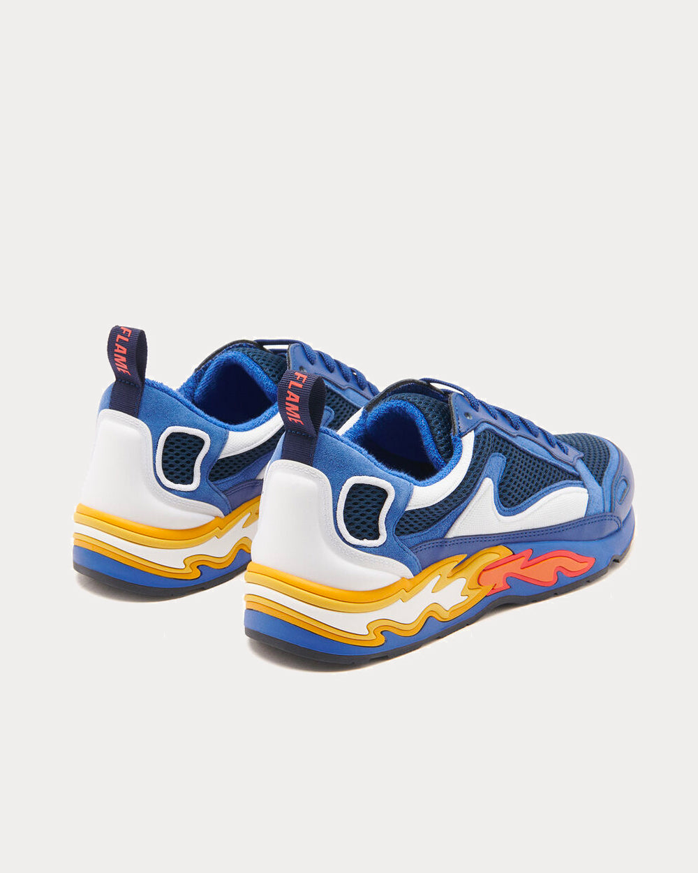 Sandro - Flame Navy Blue Low Top Sneakers