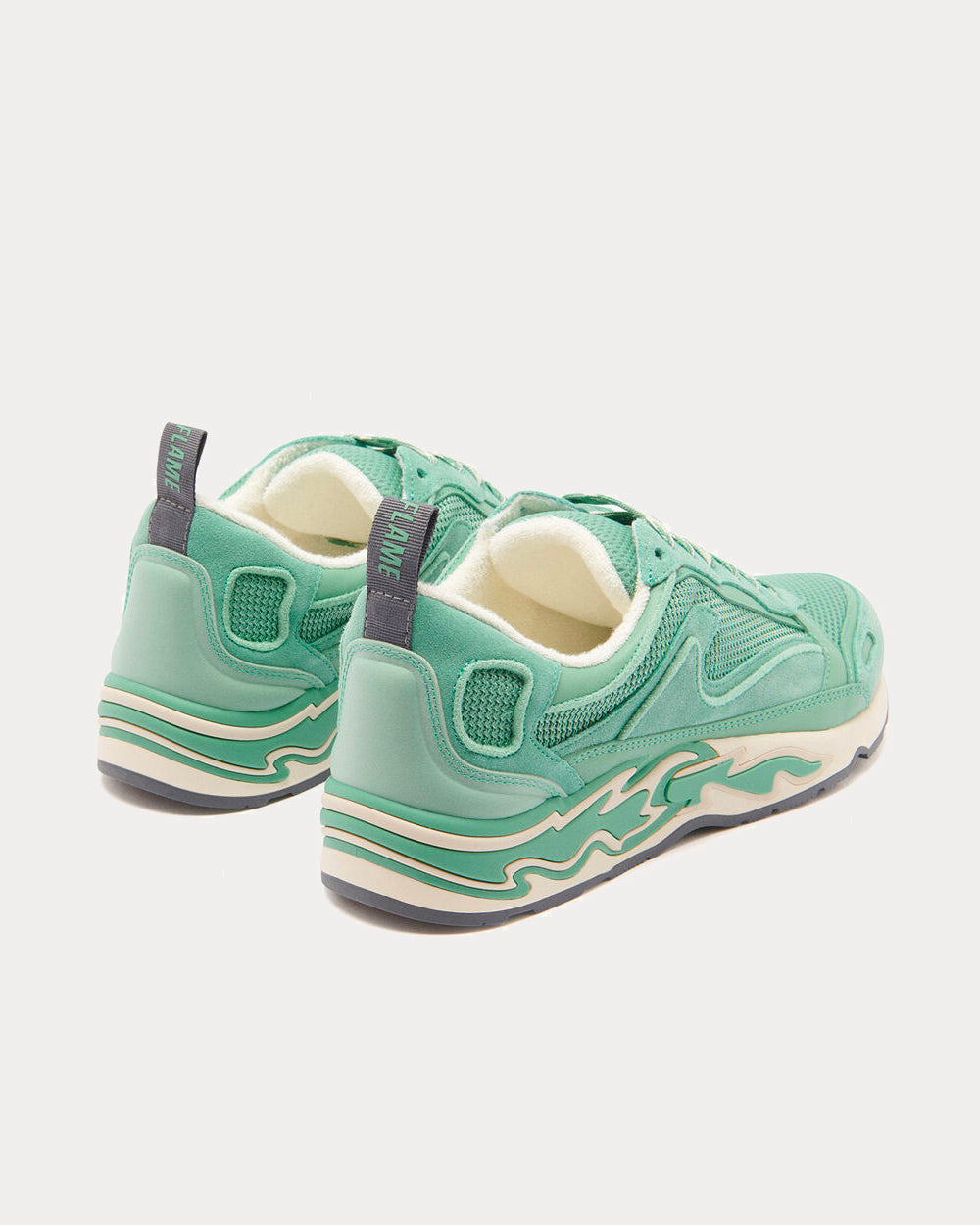 Sandro - Flame Mint Low Top Sneakers