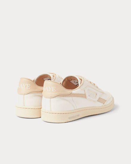 Saye Modelo '89 Leather Beige Low Top Sneakers - 3