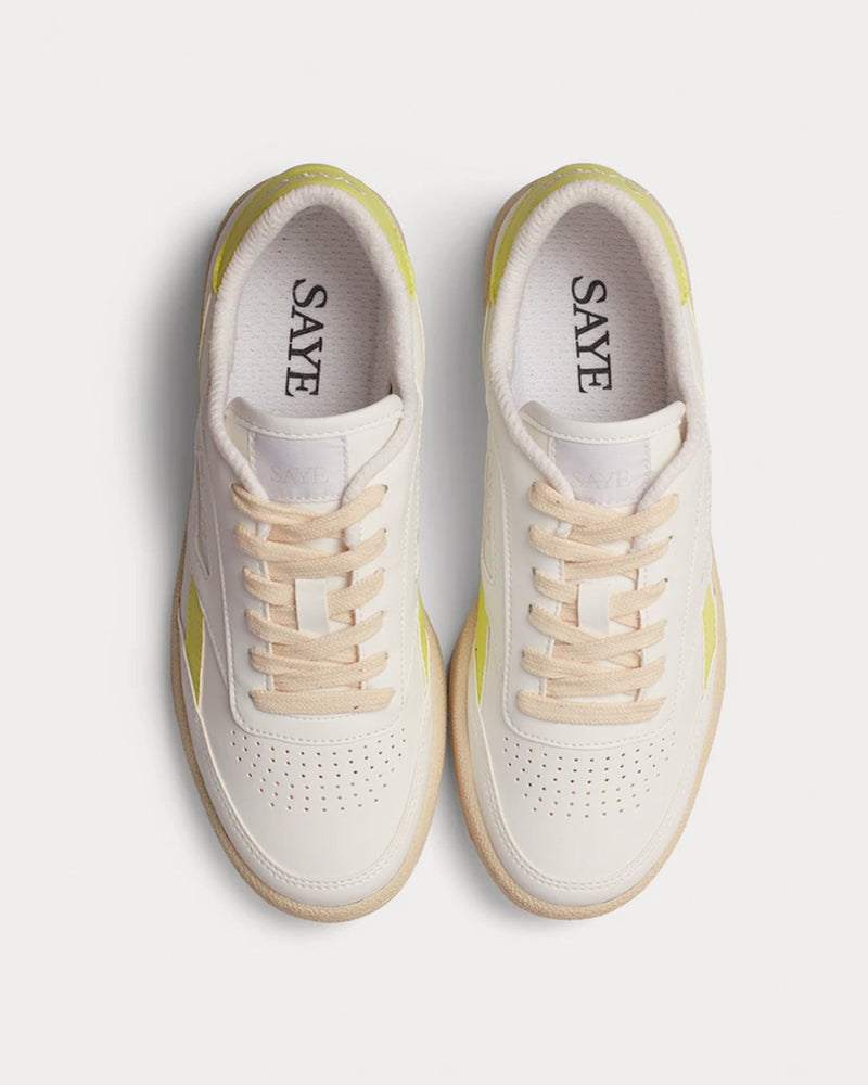 Saye Modelo '89 Vegan Amarillo Low Top Sneakers - 3