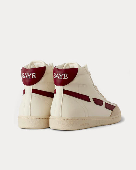 Saye Mondelo '89 Vegan Hi Garnet High Top Sneakers - 3