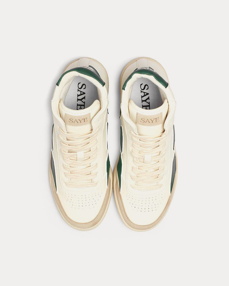 Saye Unisex Mondelo '89 Vegan Hi Green High Top Sneakers