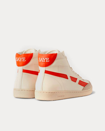 Saye Modelo '89 Vegan Hi Orange High Top Sneakers - 3