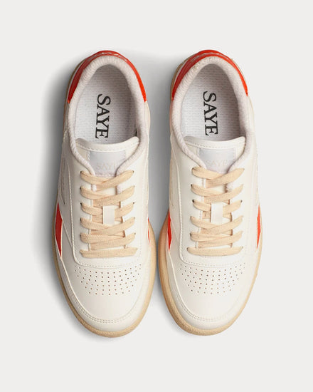 Saye Modelo '89 Vegan Naranja Low Top Sneakers - 3