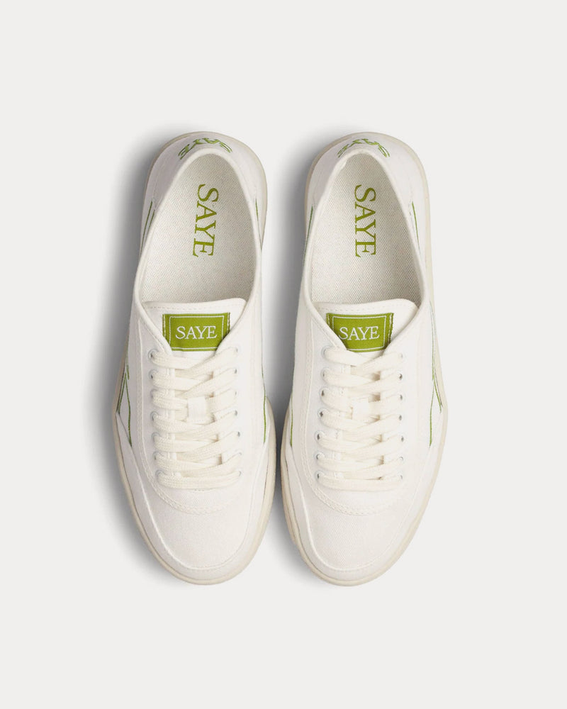 Saye Saye Unisex Modelo '65 Vegan Lime Low Top Sneakers