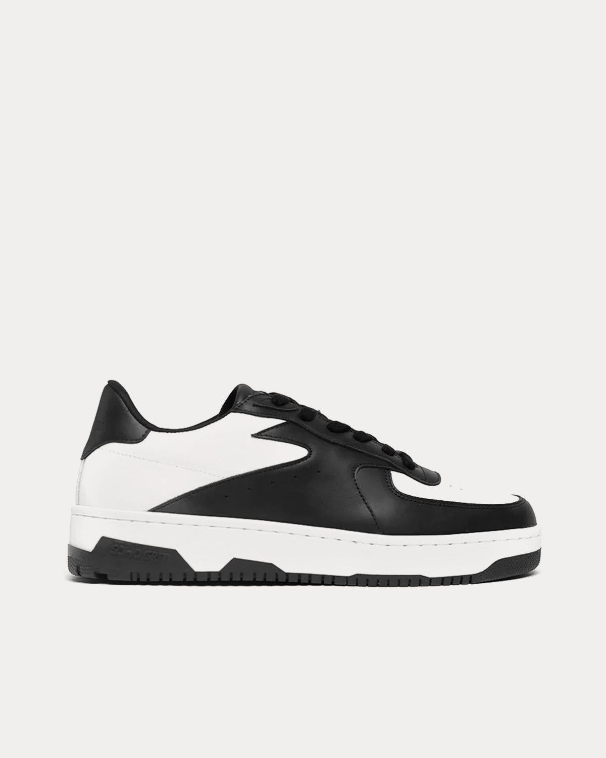 Soho Grit - Crosby Black / White Low Top Sneakers