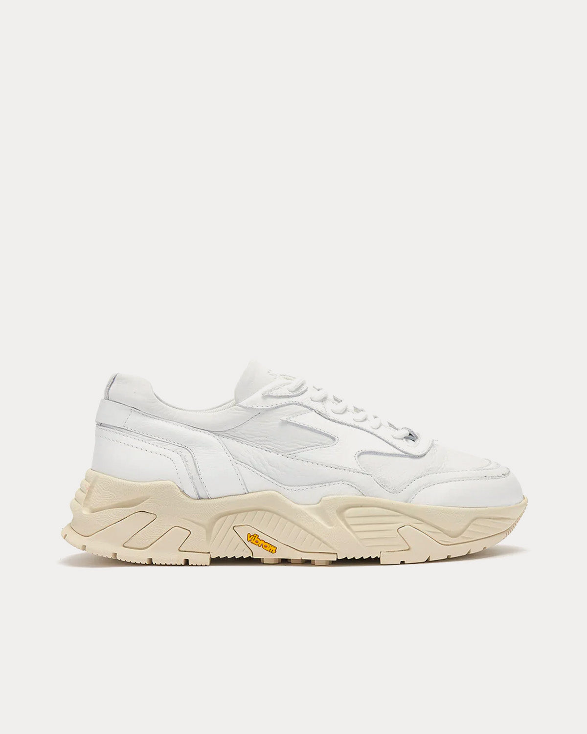 Soho Grit - The Hollen Off-White Low Top Sneakers
