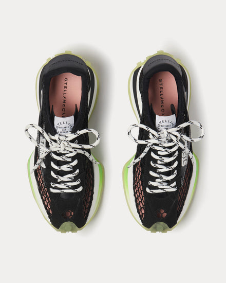 Stella McCartney Reclypse Mesh Black / White / Green Low Top Sneakers - 2