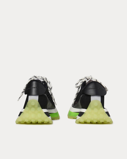 Stella McCartney Reclypse Mesh Black / White / Green Low Top Sneakers - 4
