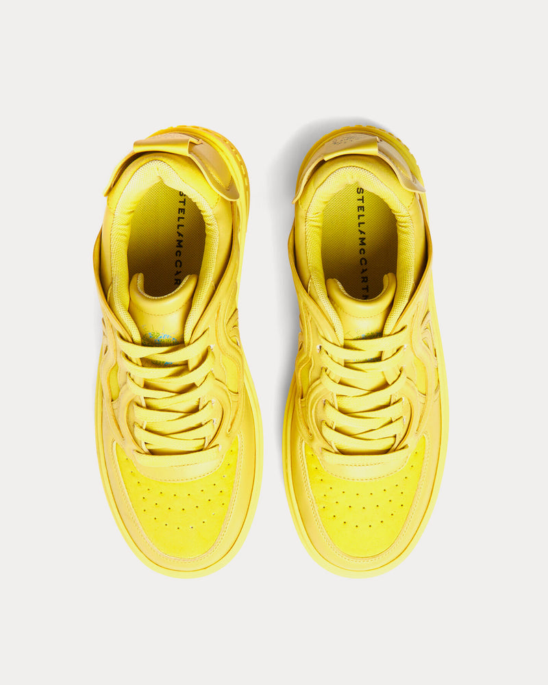 Stella McCartney S-Wave 1 Chartreuse Low Top Sneakers - 2