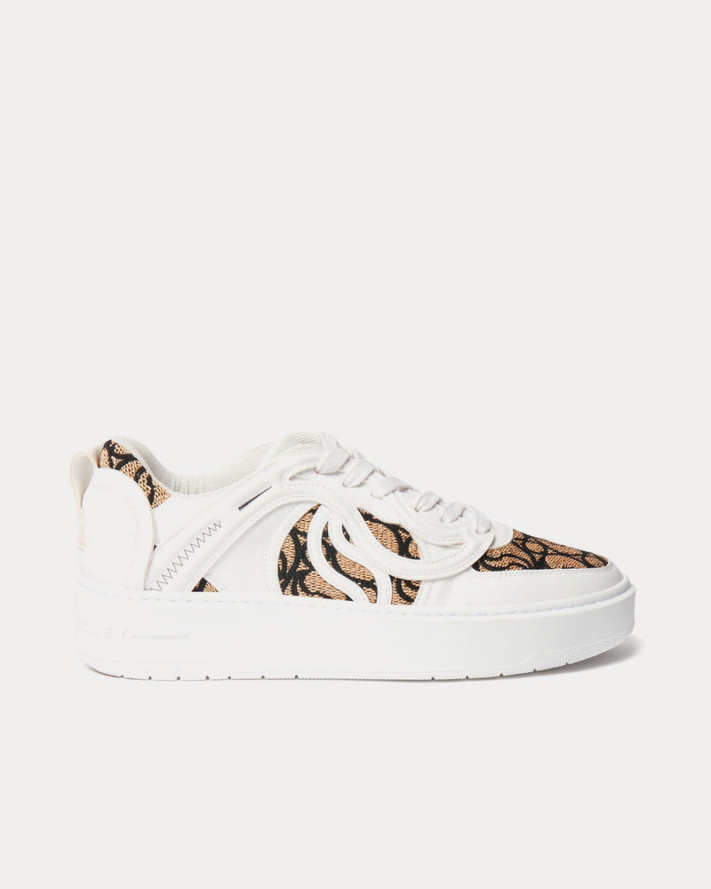 Stella McCartney Women's S-Wave 1 Contrast Ecru / White Low