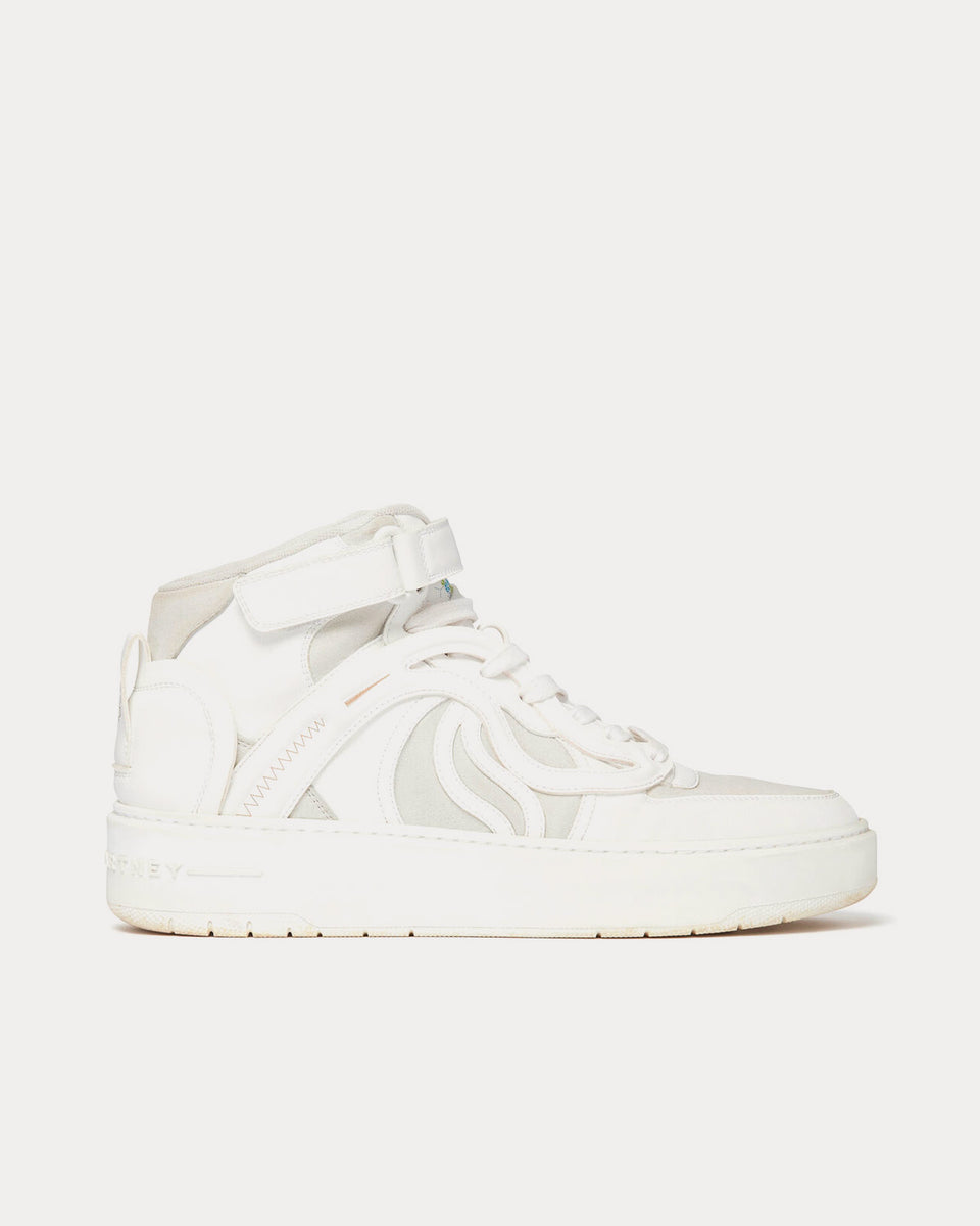 Stella McCartney S Wave 2 Ice Mid Top Sneakers