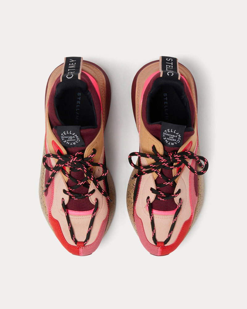 Stella McCartney Eclypse Multicolour Red Low Top Sneakers - 2