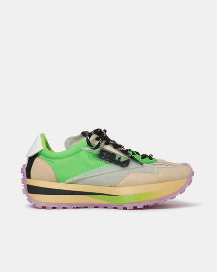 Stella McCartney Reclypse Multi Green Low Top Sneakers - 1