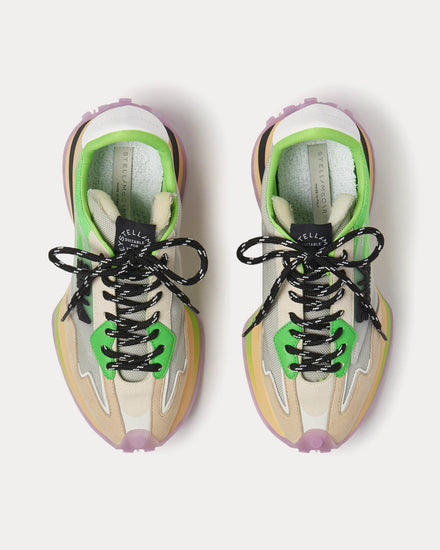 Stella McCartney Reclypse Multi Green Low Top Sneakers - 2