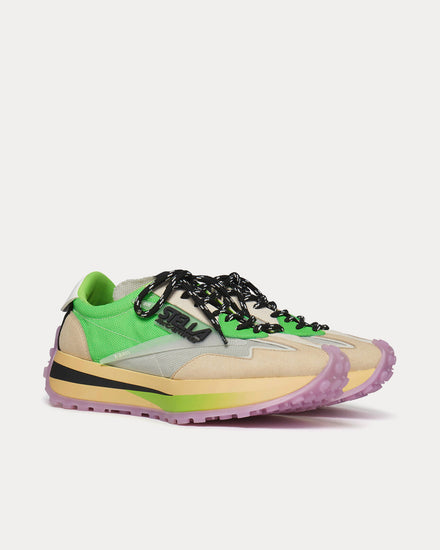 Stella McCartney Reclypse Multi Green Low Top Sneakers - 3