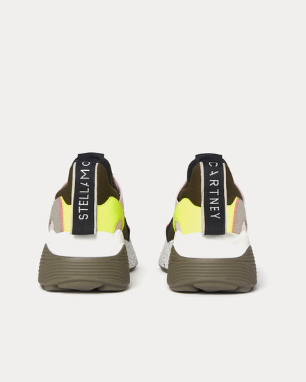 Stella McCartney Eclypse Multi Neon Yellow Low Top Sneakers - 4