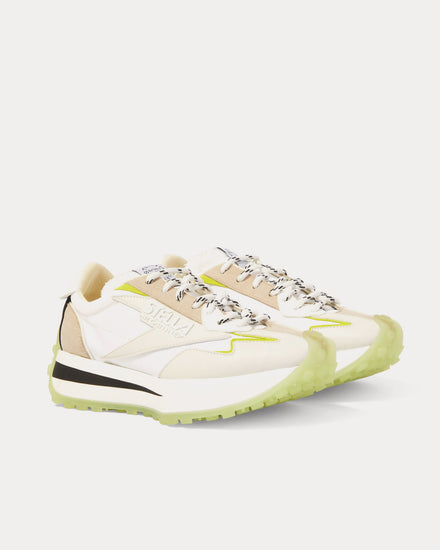 Stella McCartney Reclypse Canvas White Low Top Sneakers - 3