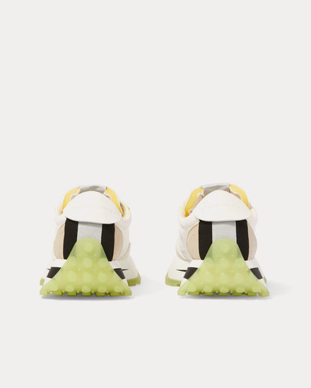 Stella McCartney Reclypse Canvas White Low Top Sneakers - 4
