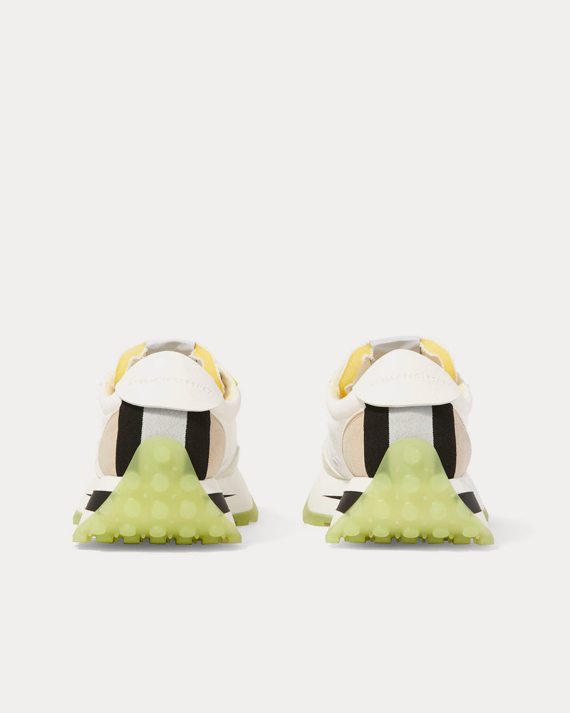 Stella McCartney Reclypse Canvas White Low Top Sneakers - 4