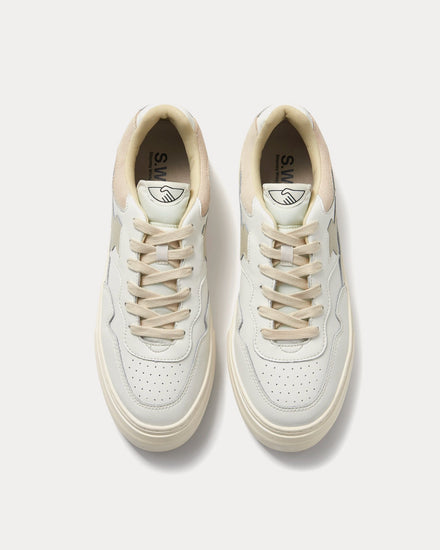 Stepney Workers Club Pearl S-Strike Leather White / Putty Low Top Sneakers - 2