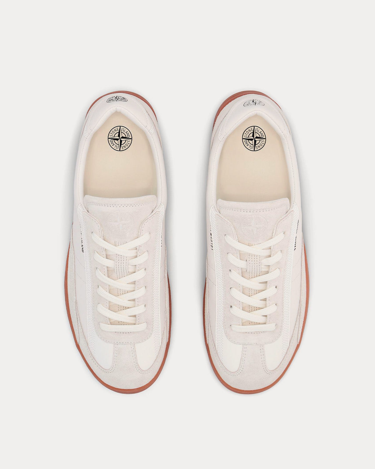Stone Island - S0301 White Low Top Sneakers
