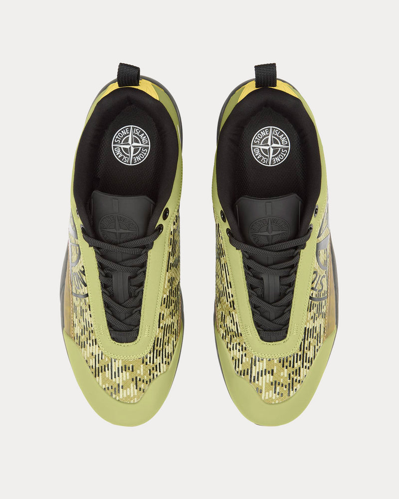 Stone Island S0303 Pistachio Green Low Top Sneakers - 2