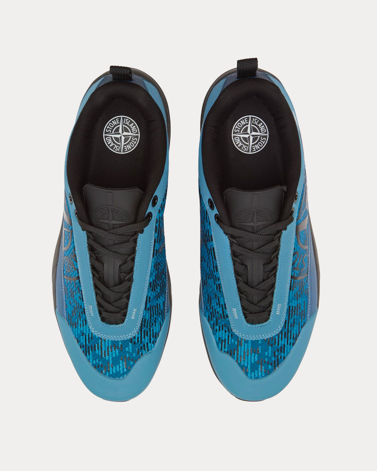Stone Island - S0303 Turquoise Low Top Sneakers