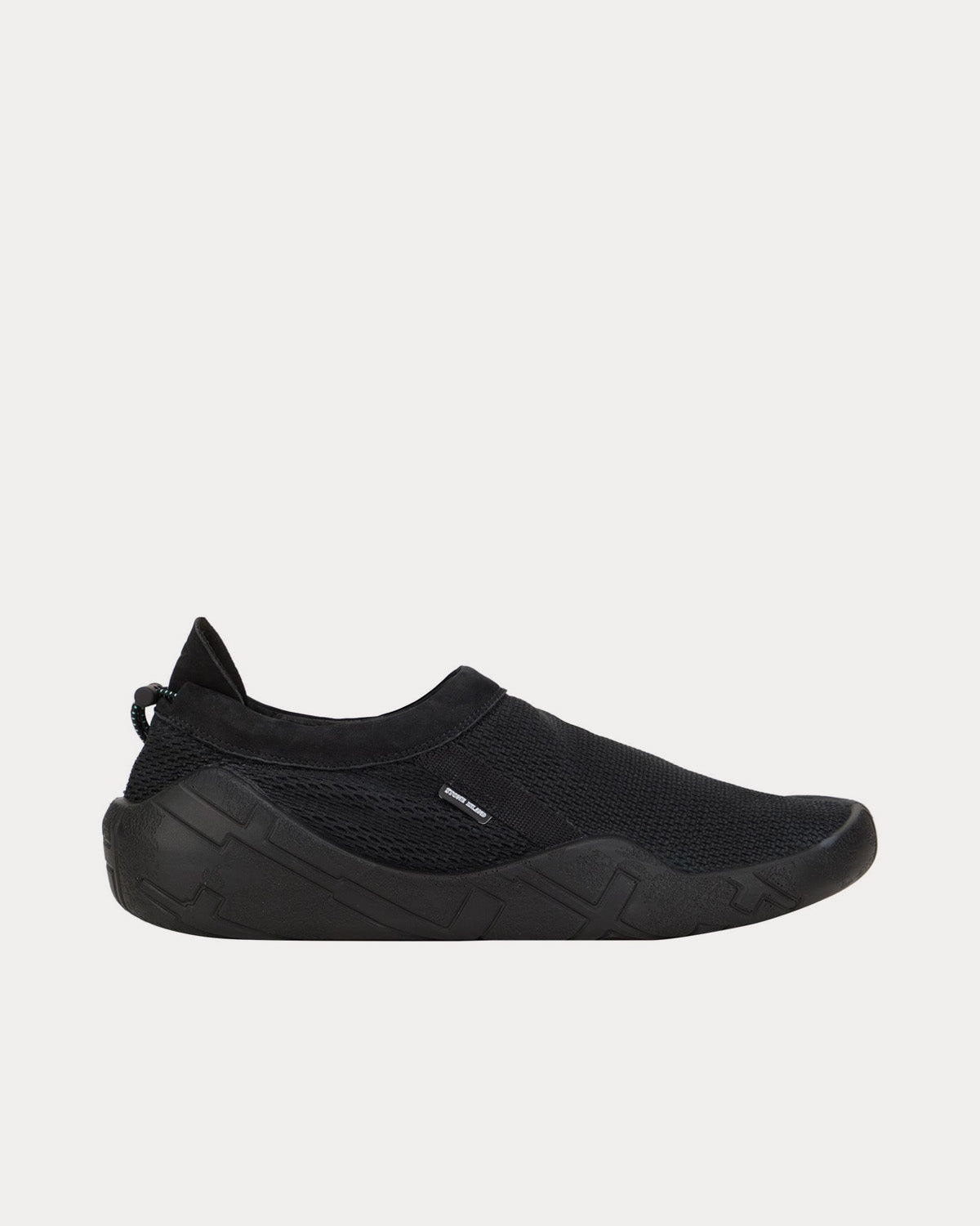 Stone Island Shadow Project Men's Shadow Moc Leather Mesh Effect