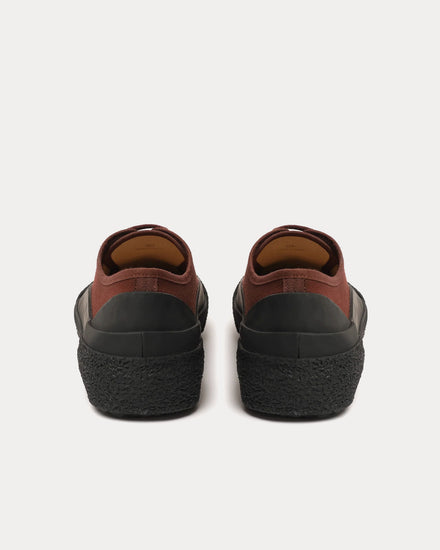 Studio Nicholson Sharp Canvas Chestnut Low Top Sneakers - 4