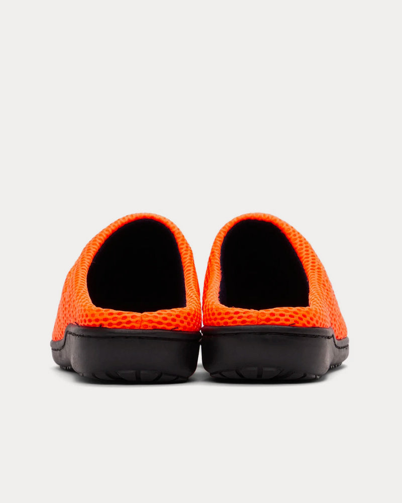 Subu Quilted Light Orange Slip Ons - 3